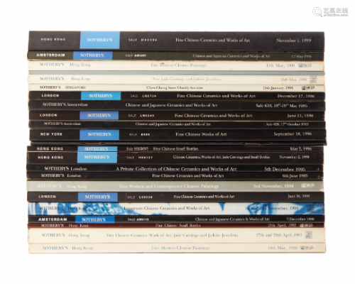 TWENTY SOTHEBY'S AUCTION CATALOGUES (1989 - 1999)