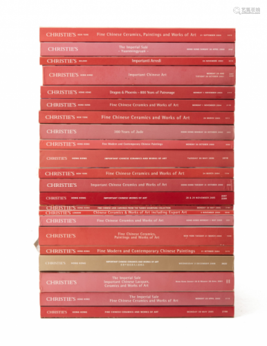 TWENTY CHRISTIE'S AUCTION CATALOGUES (2000 - 2009)