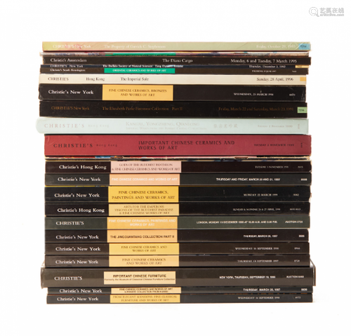 TWENTY CHRISTIE'S AUCTION CATALOGUES (1990 - 1999)