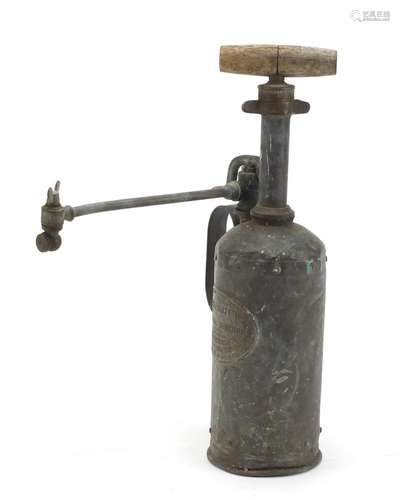 Vintage Martsmith spraying machine with plaque, 35cm high : For Further Condition Reports Please