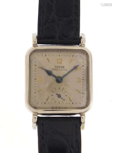 Vintage gentlemen's Tudor (Rolex) Precision wristwatch with Liberty Watch Co case, 2.4cm x 2.4cm :