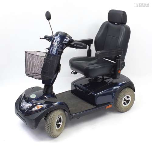 Invacare comet mobility scooter with charger : For Further Condition Reports Please Visit Our