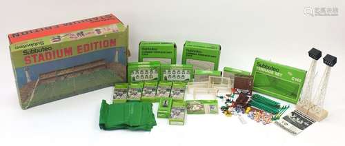 1970's Subbuteo Stadium Edition table soccer : For Further Condition Reports Please Visit Our