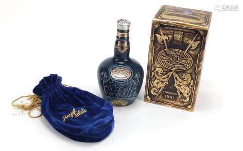 Bottle of Royal Salute 21 years old whiskey with box : For Further Condition Reports Please Visit