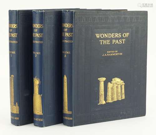 Wonder's of the Past, three volumes the marvellous works of ancient times with 1200 illustrations