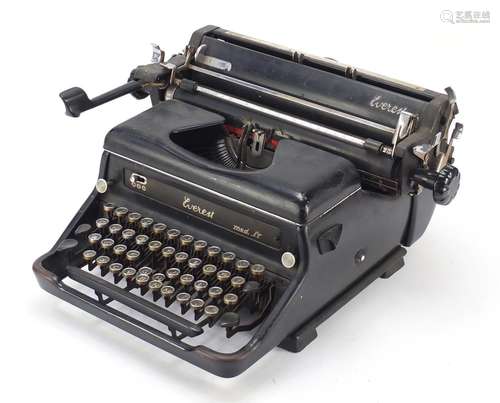 Everest Model ST typewriter : For Further Condition Reports Please Visit Our Website, Updated Daily