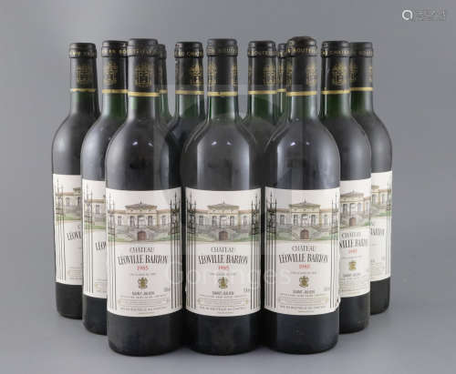 Twelve bottles of Chateau Leoville Barton, St Julien, 1985CONDITION: All look to be in good