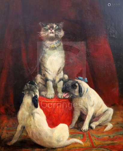 Frederick Thomas Daws (1878-1949)oil on canvas'Crescendo'signed30 x 24.5in.