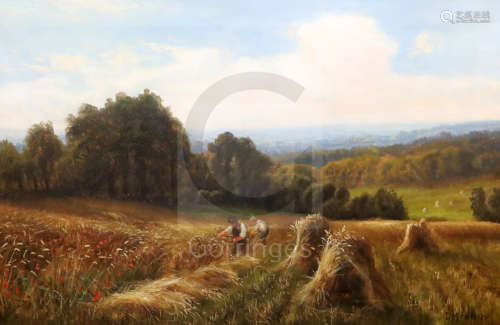 Daniel Sherrin (1868-1942)oil on canvas'Golden Grain'signed20 x 30in.CONDITION: Oil on original