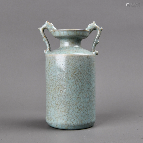 A RUYAO-GLAZED VASE