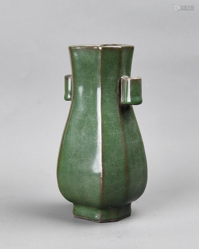 A GUANYAO-GLAZED VASE