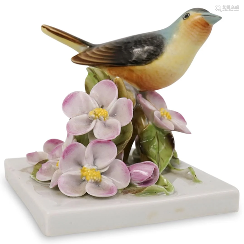 Herend Porcelain Bird Figurine