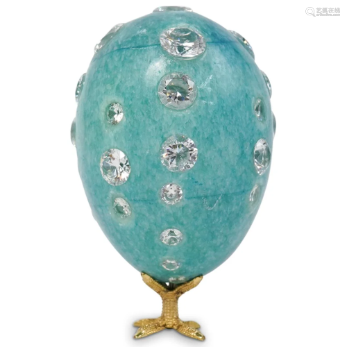 Semi-Precious Crystal & Stone Egg