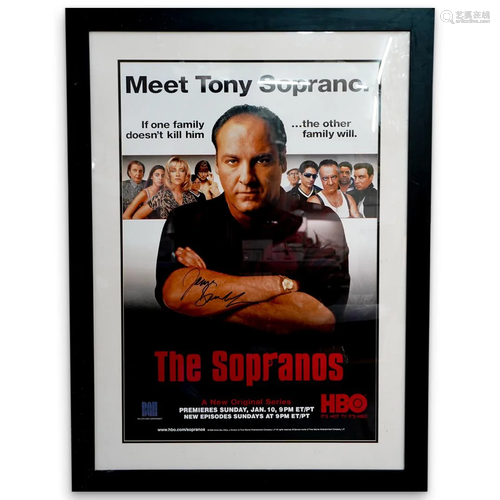 Sopranos Signed Original Movie Poster