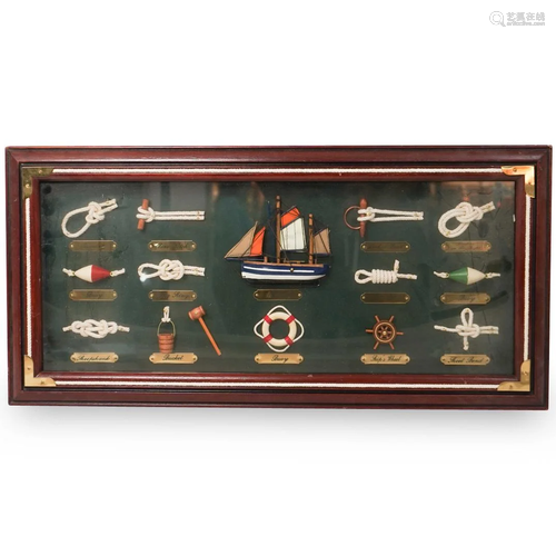 Nautical Knot Shadow Box