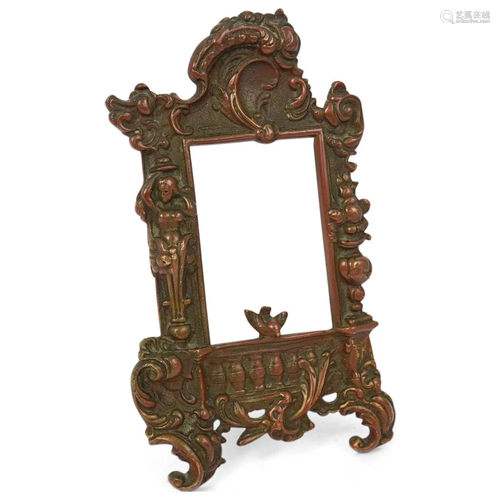 Victorian Bronze Desk Frame