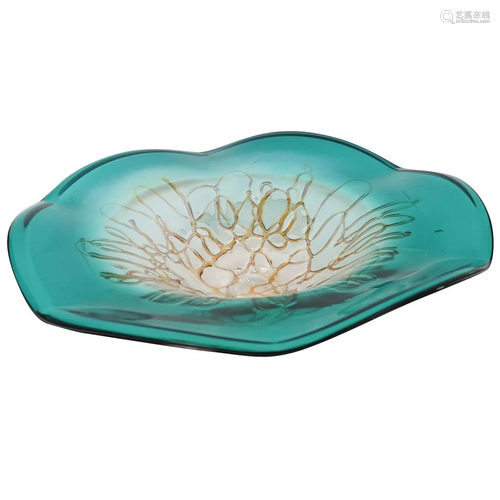 Large Murano Glass Bowl/Centerpiece