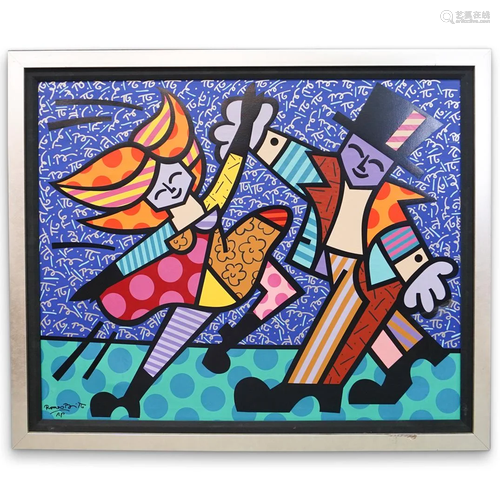 Romero Britto (Brazilian, b 1963) Signed Artist Proof