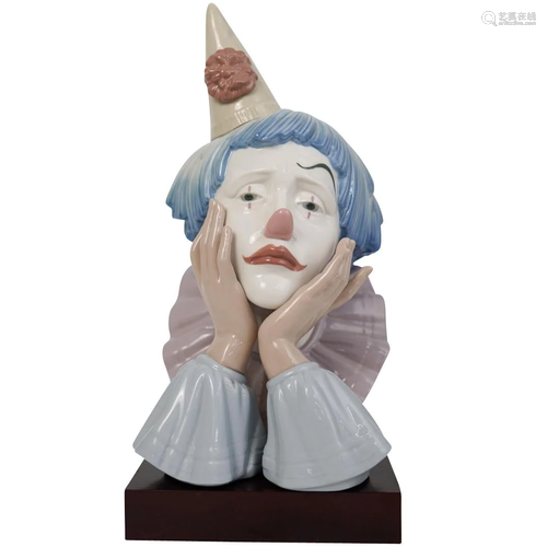 Lladro Porcelain Clown