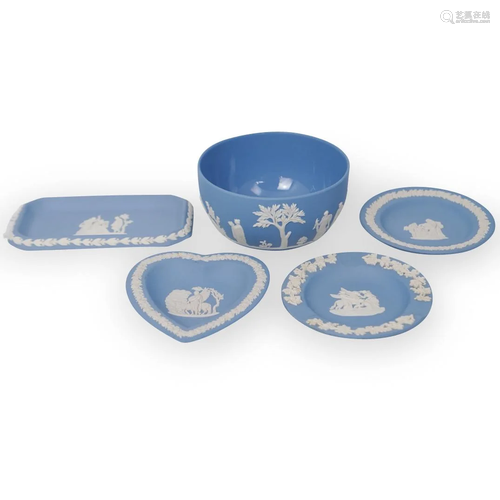 (5 Pcs) Collection of Wedgwood Jasperware