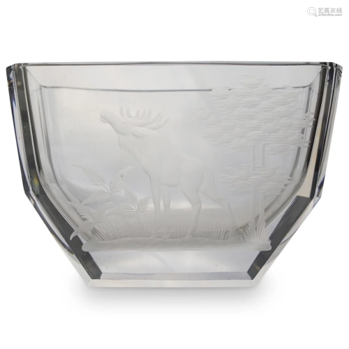 Swedish Crystal Vase