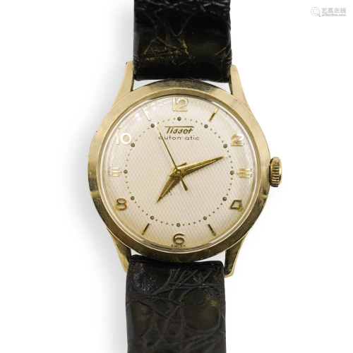 Vintage Mathey Tissot 14K Watch