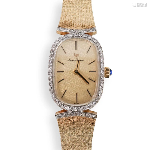 Lucien Piccard Ladies Gold & Diamond Watch