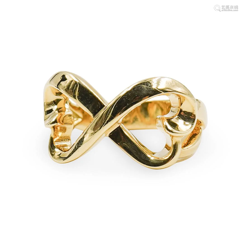 Tiffany & Co 18kt Gold XOXO Ring