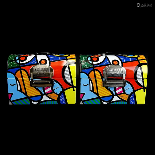 Two (2) Romero Britto 