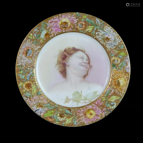 19/20th C. Sevres Cabinet Plate