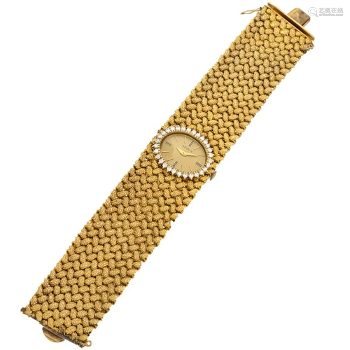 Gen*** Diamond and 14K Watch