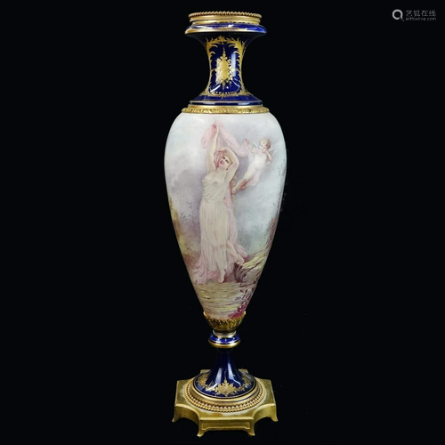 19/20th C. Sevres Style Urn