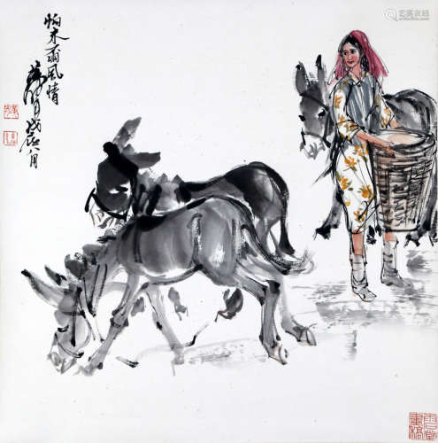 Chinese Painting - Huang Zhou