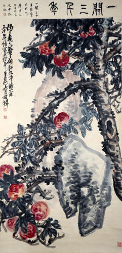 Chinese Painting - Wu Changshuo
