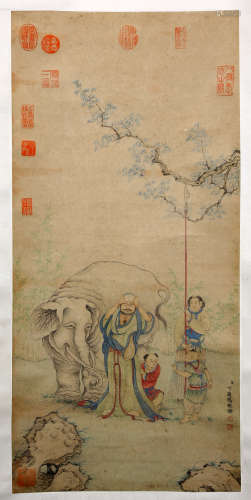 Chinese Painting - Ding Guanpeng