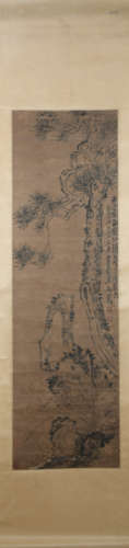 Qing dynasty Li shan's flower painting