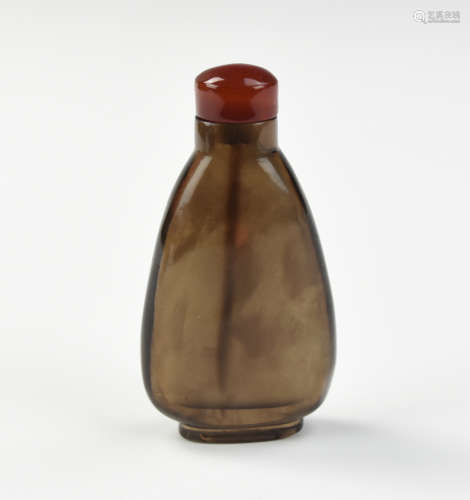 Chinese Glass Snuff Bottle, Qing Dynasty
