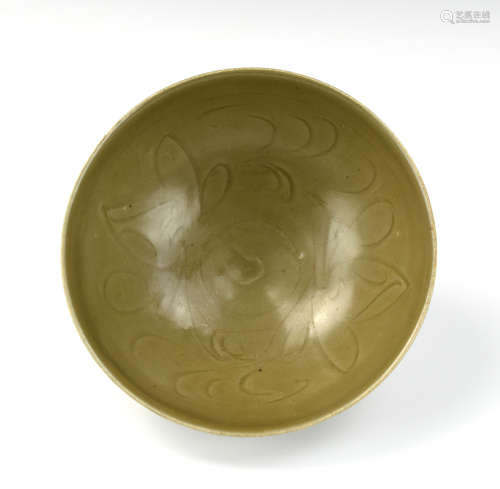 Chinese Longquan Ware Celadon Bowl,Yuan Dynasty