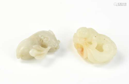 Two Chinese Jade Pendant of 
