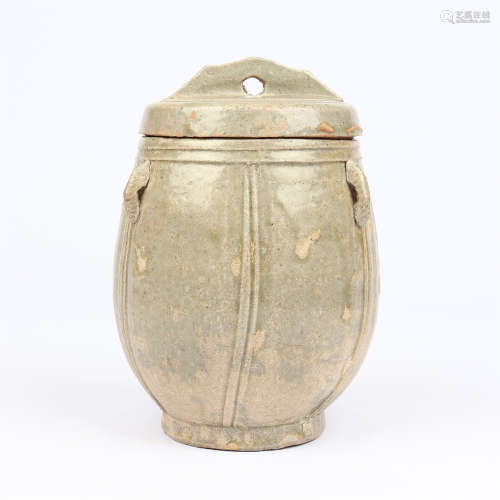 Lid jar of Yue Kiln in Western Jin Dynasty