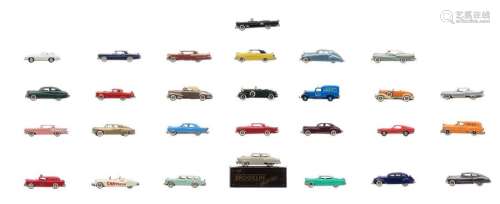 A collection of 28 miniature cars of ' The Brookly…