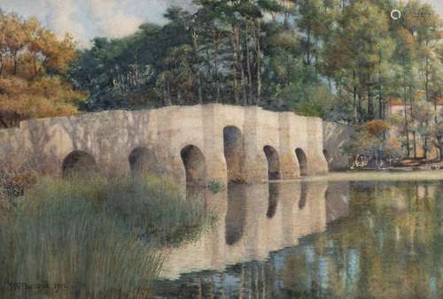 Parsons J.W., 'Stopham Bridge, November', dated 19…