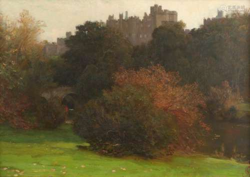 James Sant CVO, RA (1820 1916). A view of Alnwick …