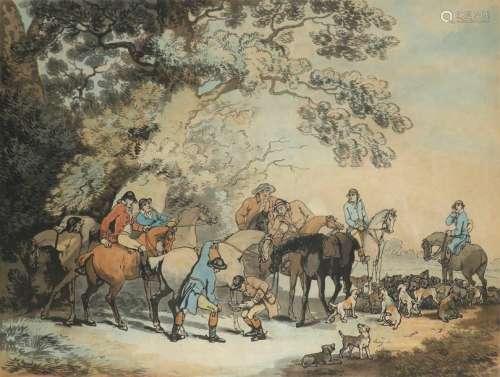 Thomas Rowlandson (1757 1827). Going out in the Mo…