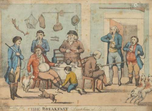 Henry Bunbury (1750 1811). The Breakfast: Symptoms…