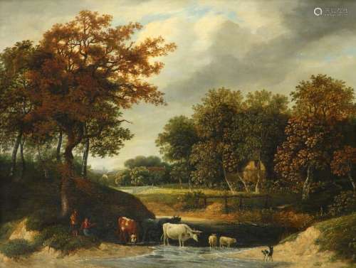 English School Early 19th Century. Landscape with …