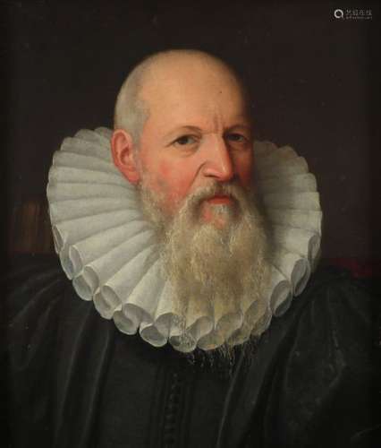 Dutch School 17th Century. Portrait of a bearded g…