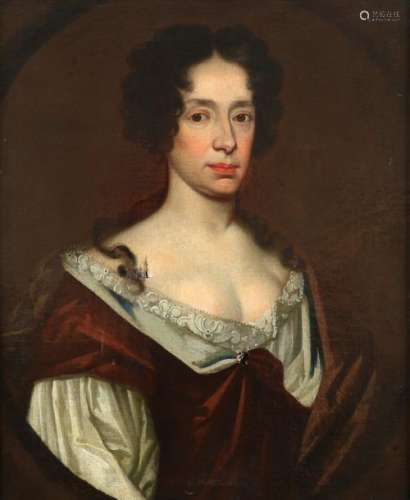 Circle of William Wissing. Portrait of a lady in a…