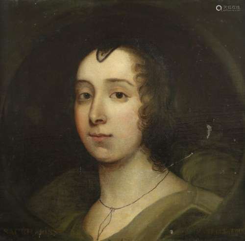 Circle of Sir Anthony van Dyck. Portrait of Lady D…