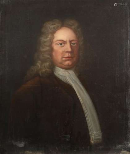 English School c.1700. Portrait of a gentleman, bu…